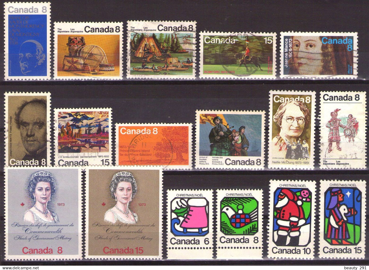 Canada 1973 - ELIZABETH II - USED - Oblitérés