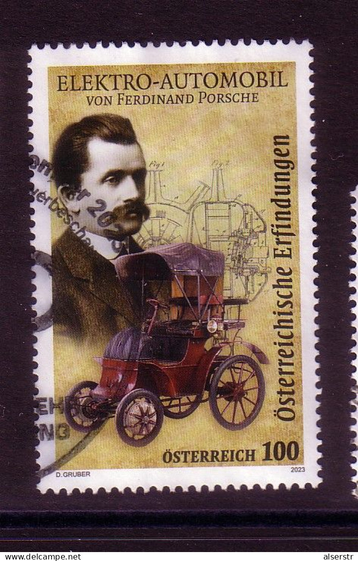 Porsche Electric Automobille 2023 - Used Stamps