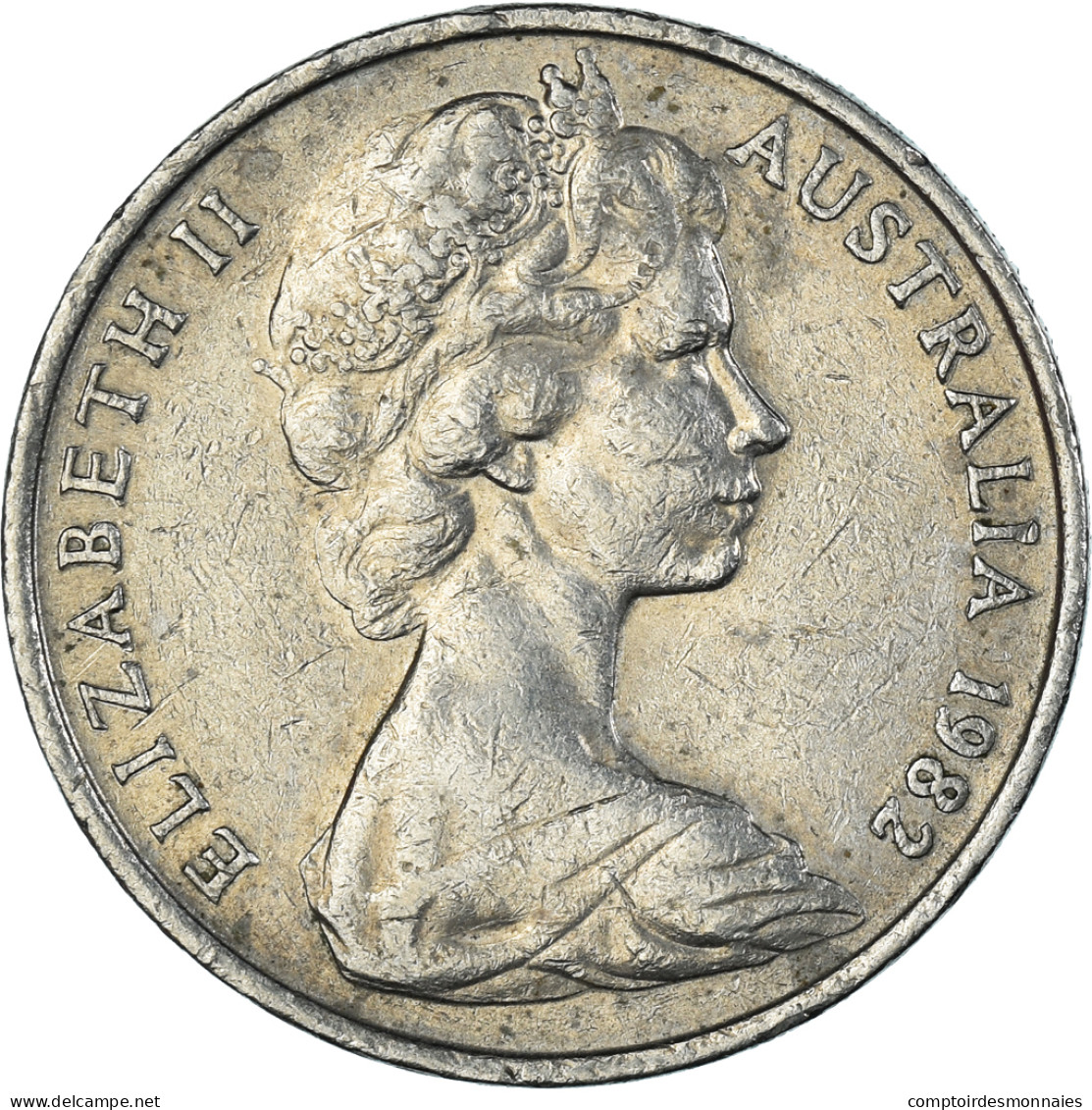 Monnaie, Australie, 20 Cents, 1982 - 20 Cents