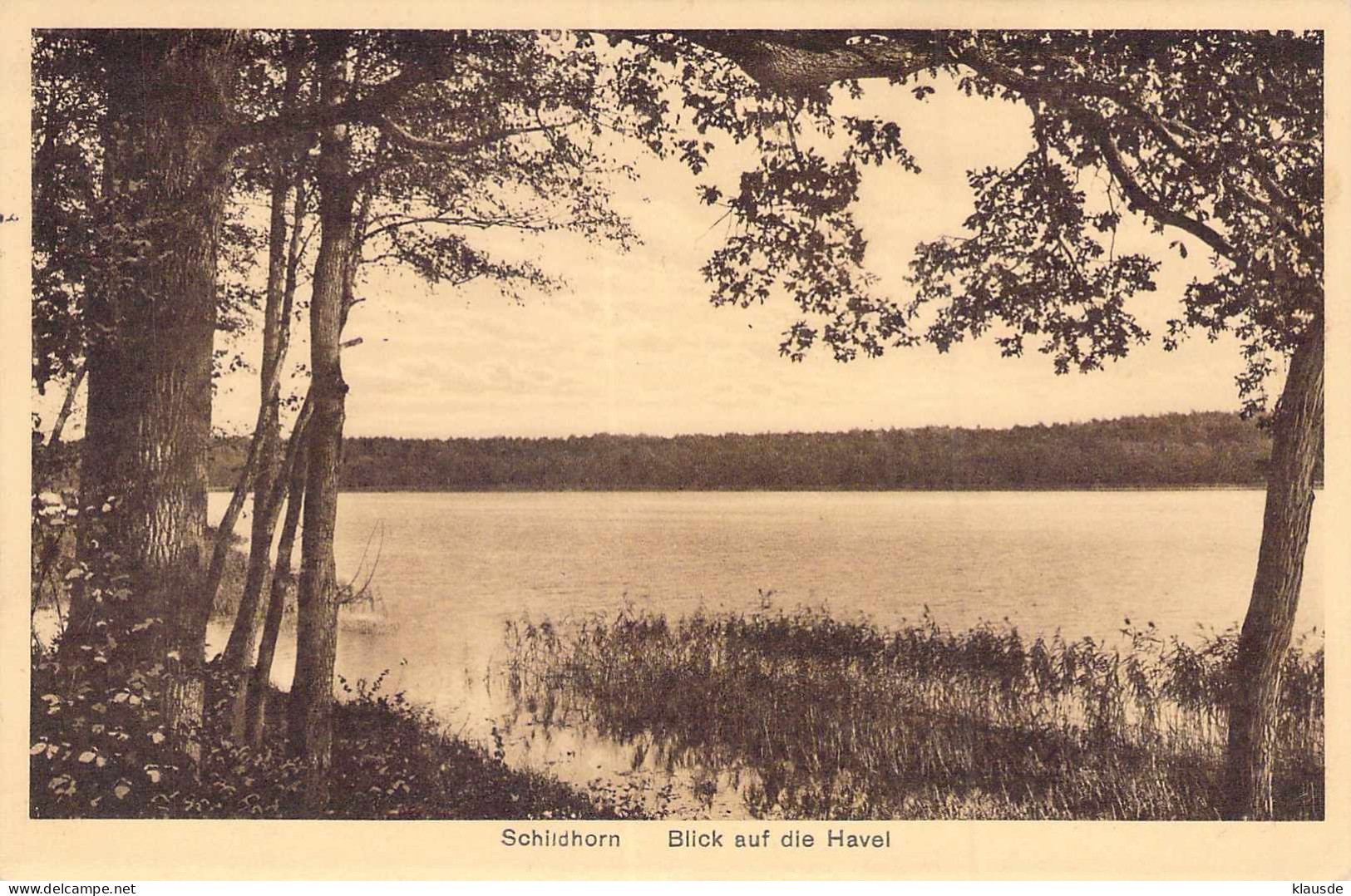 Schildhorn - Blick Auf Die Havel Gel.1928 - Grunewald