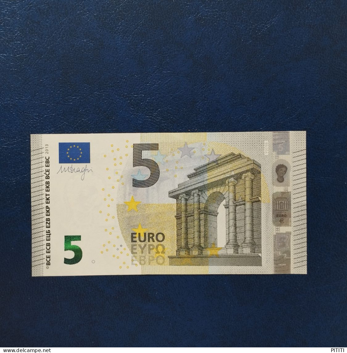 EURO GREECE 5 Y007E6 YA DRAGHI UNC - 5 Euro