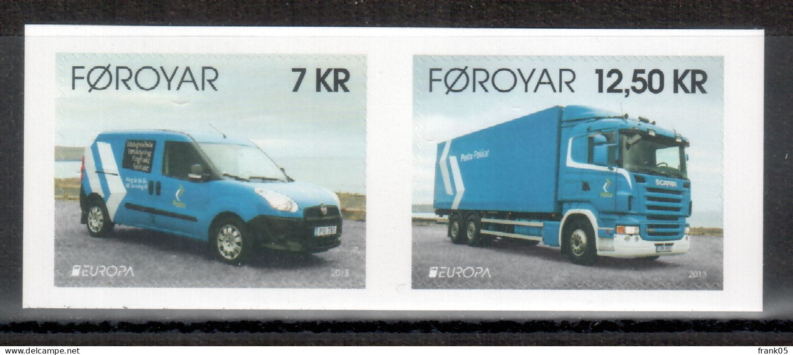 Färöer / Faroer / Féroé 2013 Satz Aus MH/set From Booklet EUROPA ** - 2013