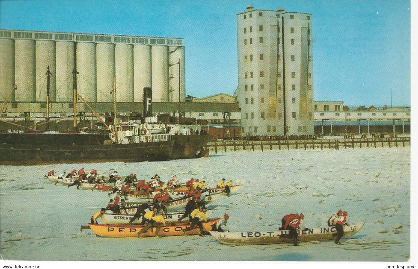 24613) Canada Quebec Carnival Ice Boat Race - Québec - La Cité