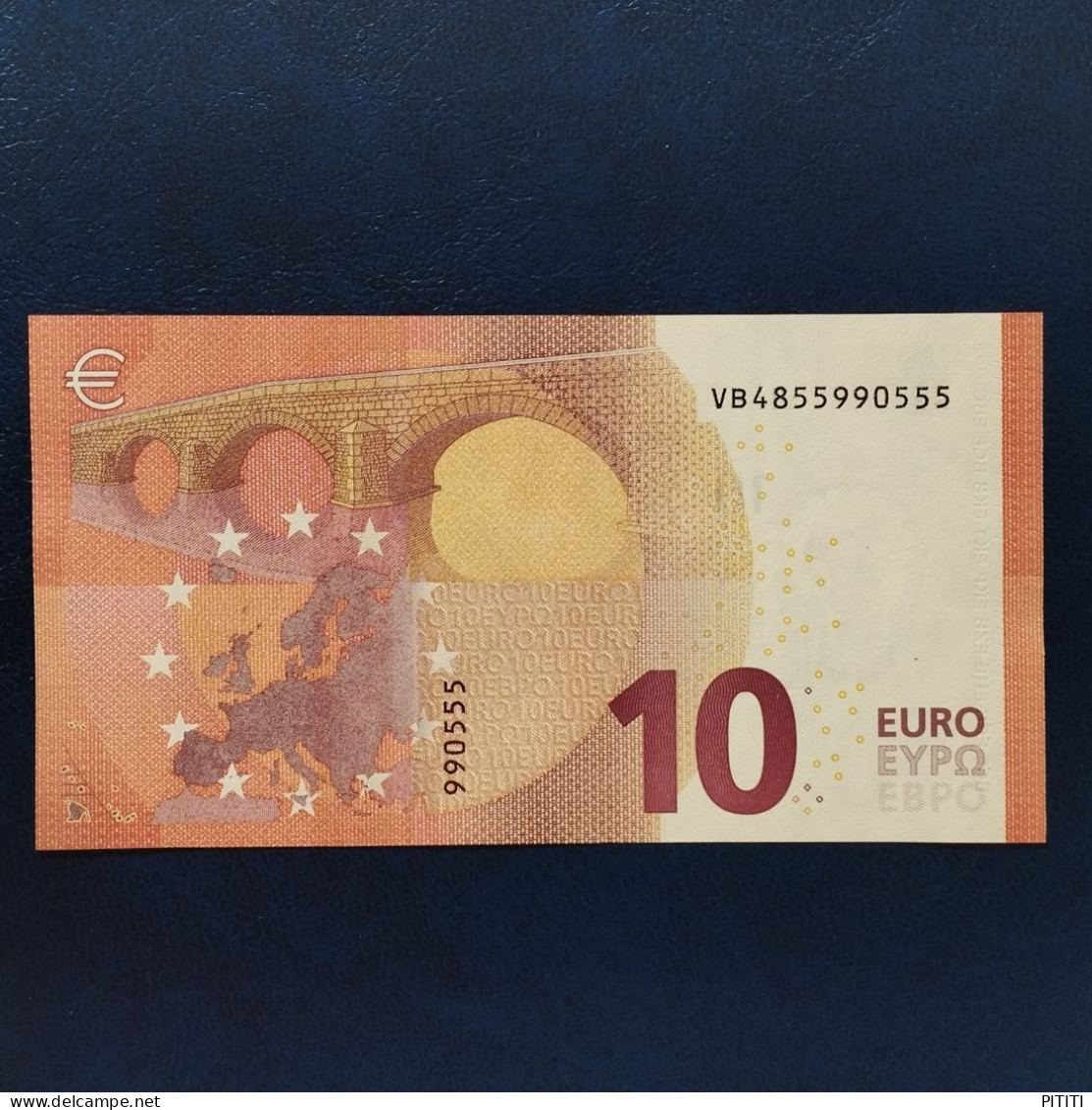EURO SPAIN 10 V012A1 VB LAGARDE UNC - 10 Euro