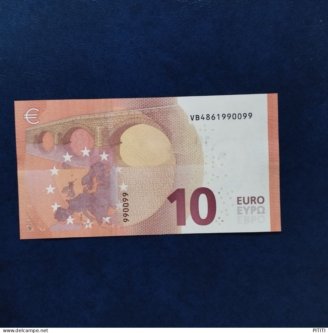 EURO SPAIN 10 V012B1 VB LAGARDE UNC - 10 Euro