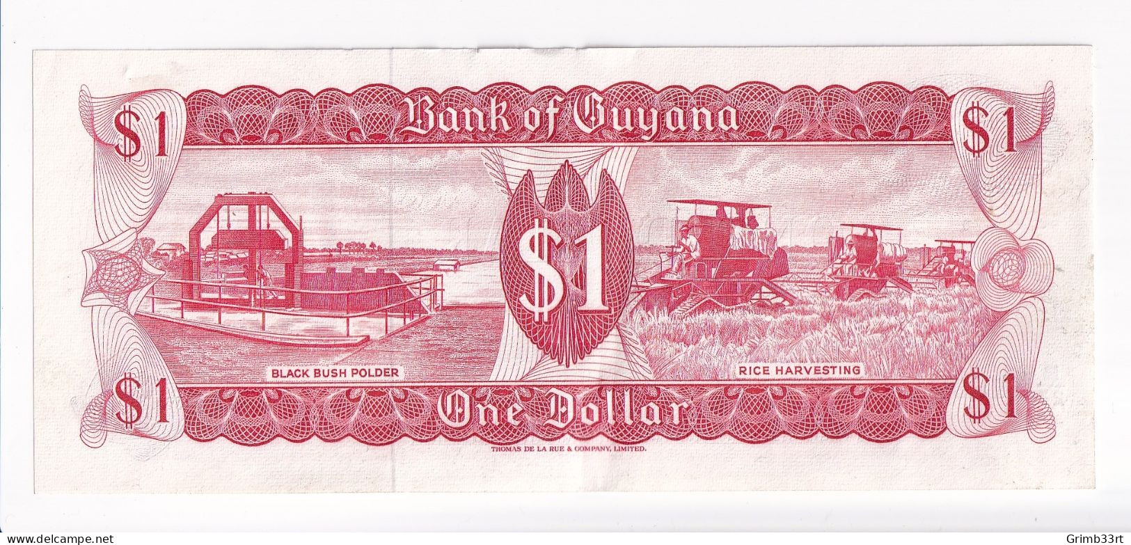 Guyana - 1 Dollar - 1970-date - Guyana