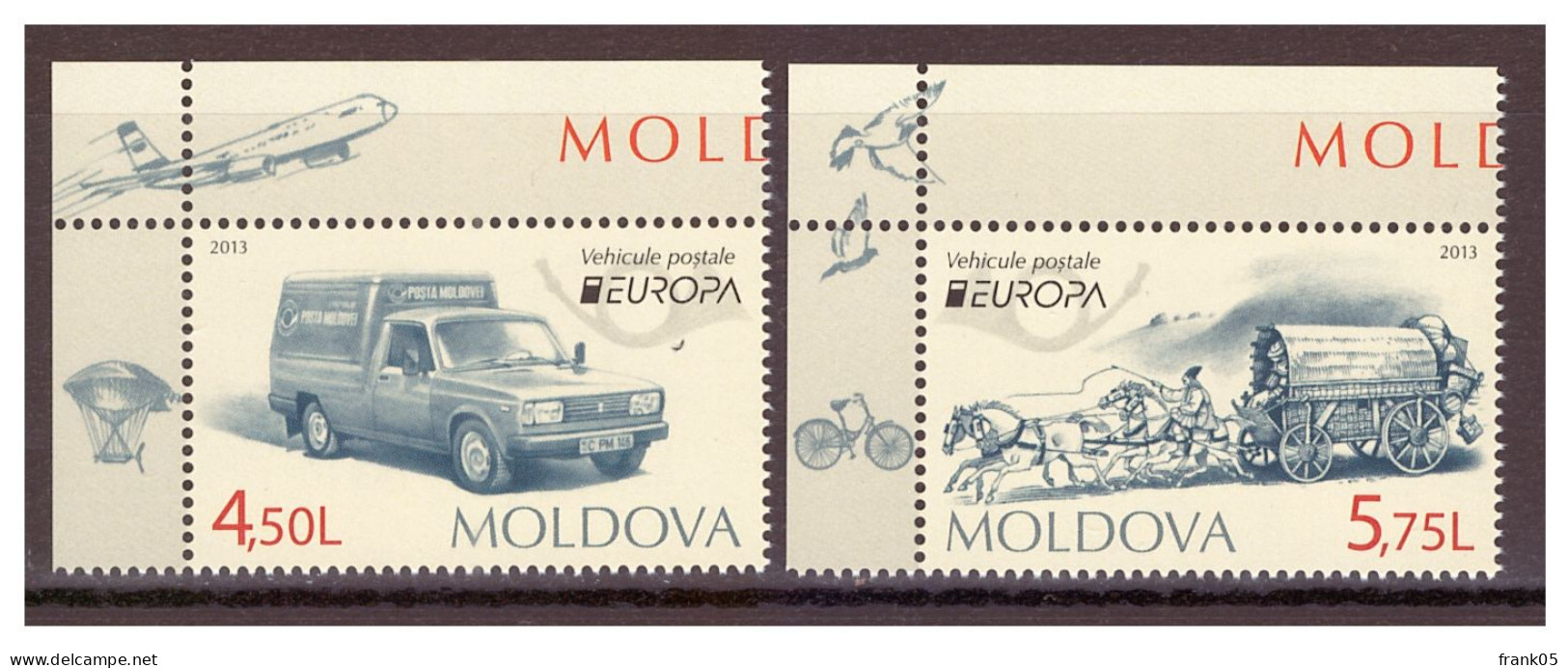 Moldawien / Moldova / Moldavie 2013 Satz/set EUROPA ** - 2013