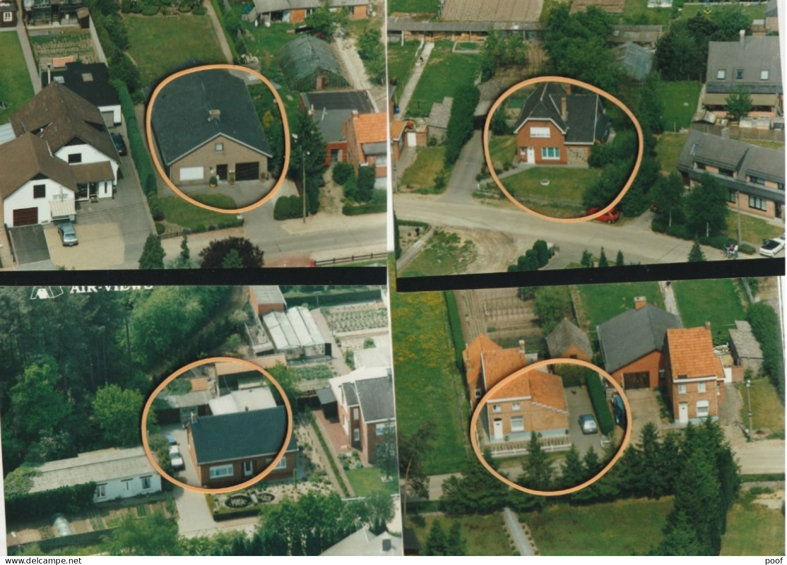 Westerlo / Heultje : Molenstraat  --- 4 Luchtfoto's - Westerlo