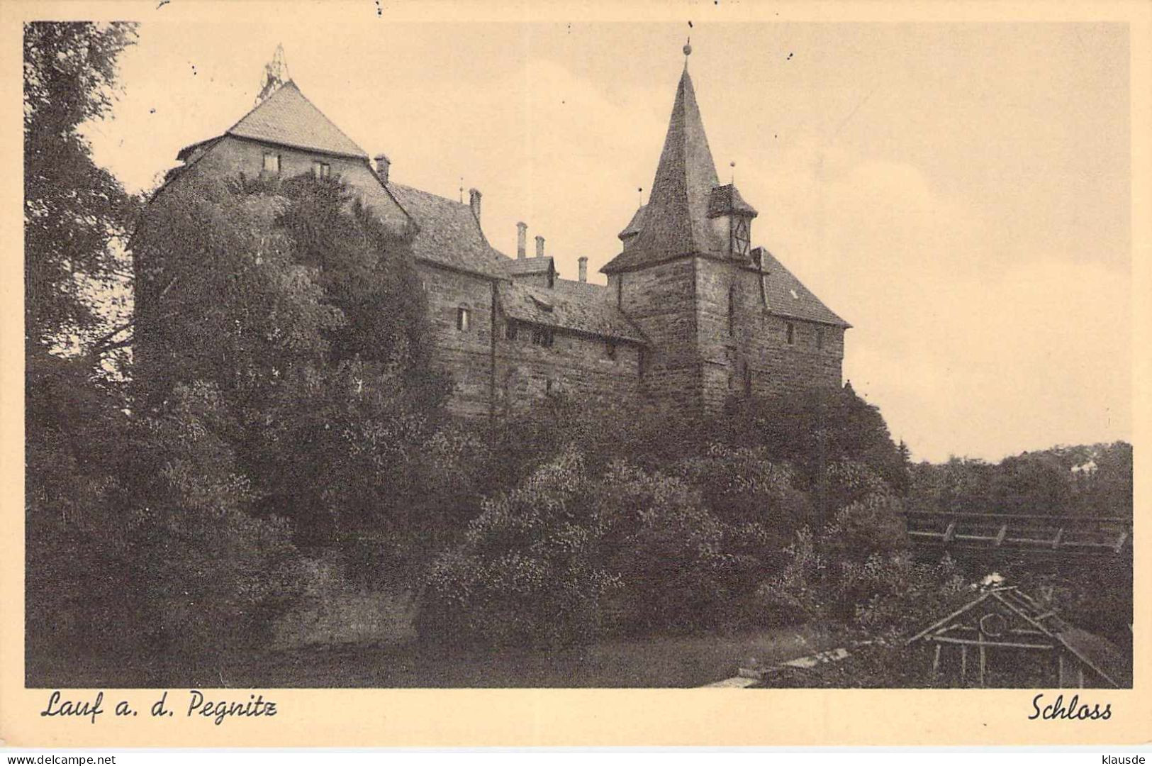 Lauf A.d.Pegnitz - Schloss Gel.1938 - Lauf