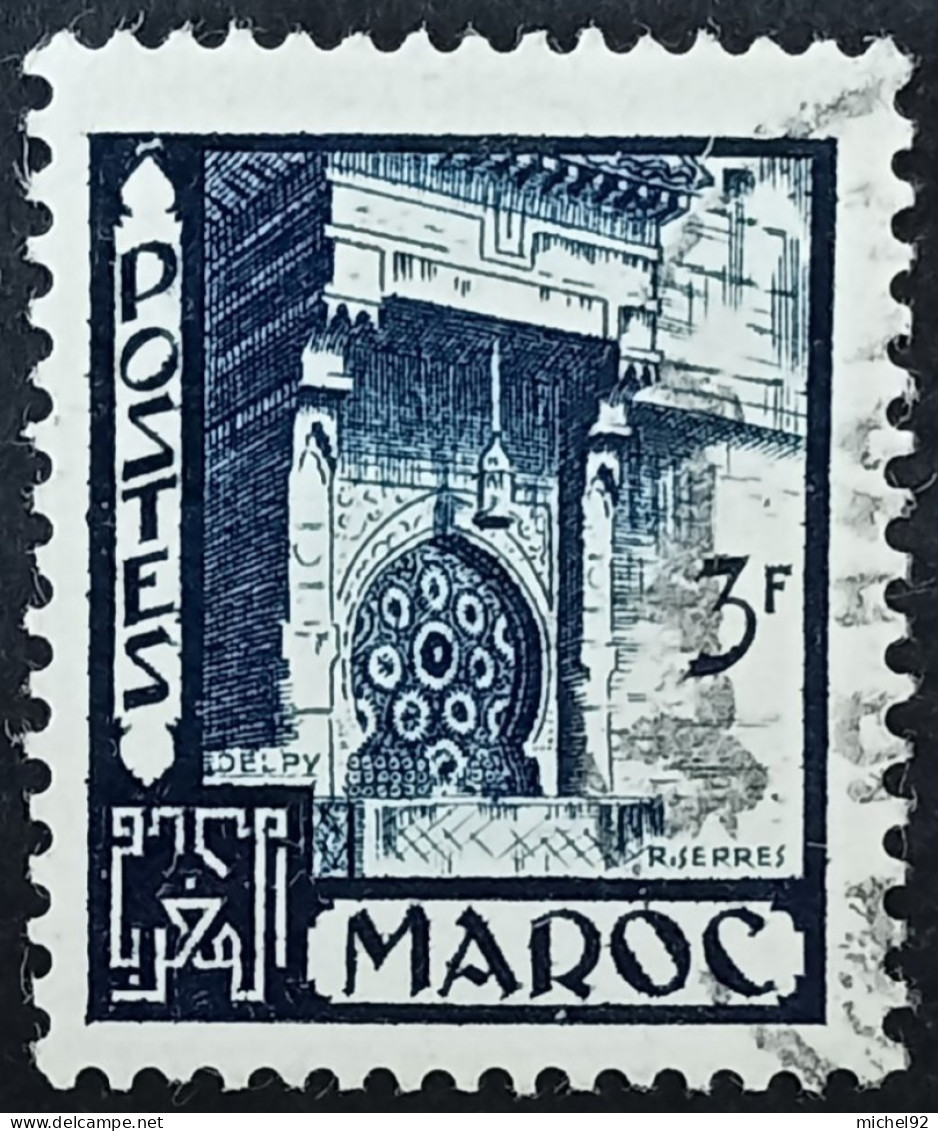 Maroc 1949 - YT N°281 - Oblitéré - Used Stamps