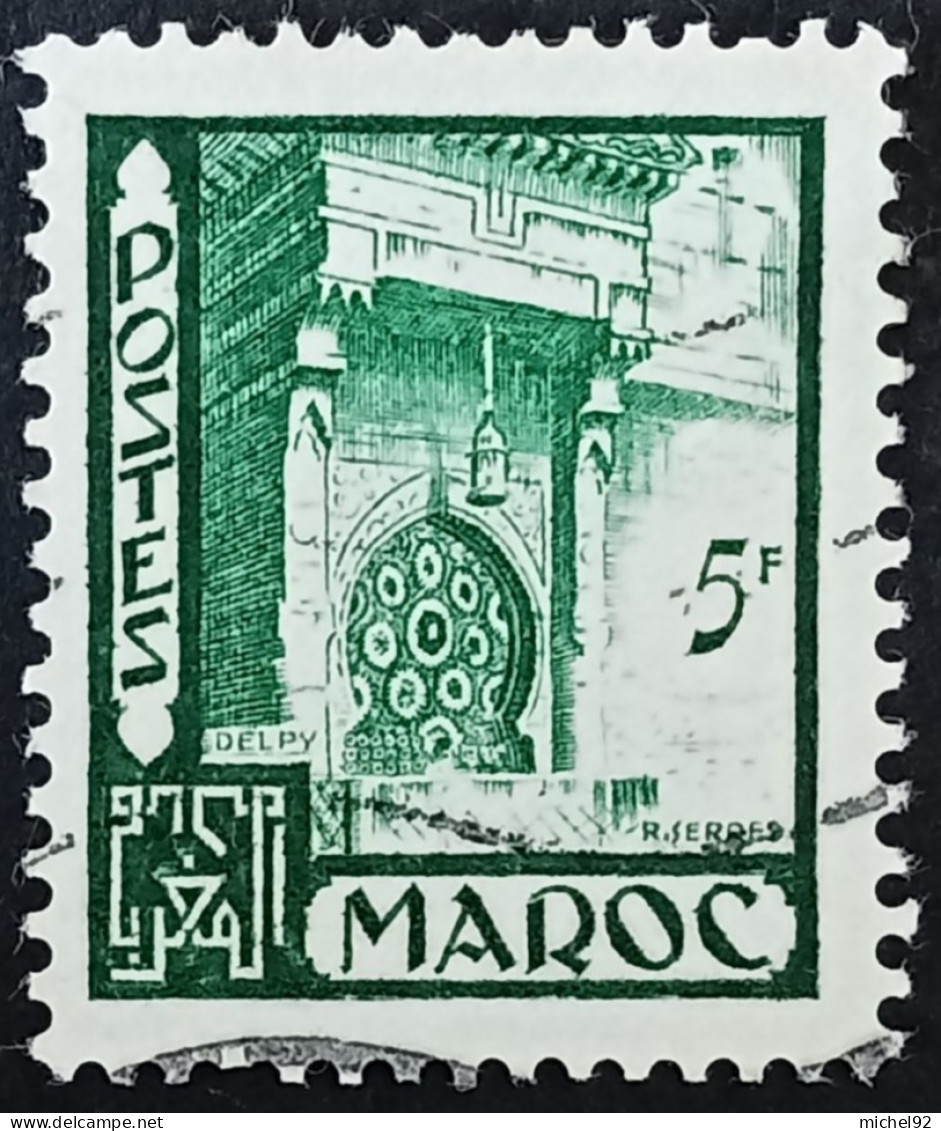 Maroc 1949 - YT N°282 - Oblitéré - Oblitérés