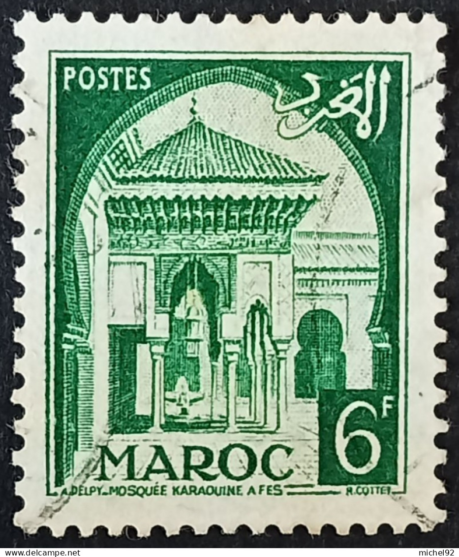 Maroc 1951-54 - YT N°307 - Oblitéré - Oblitérés