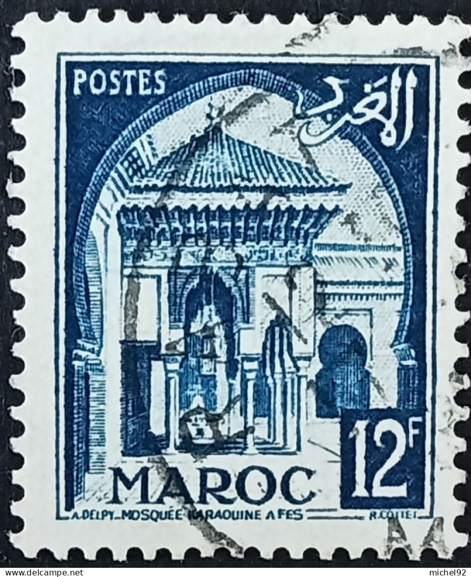 Maroc 1951-54 - YT N°309 - Oblitéré - Oblitérés