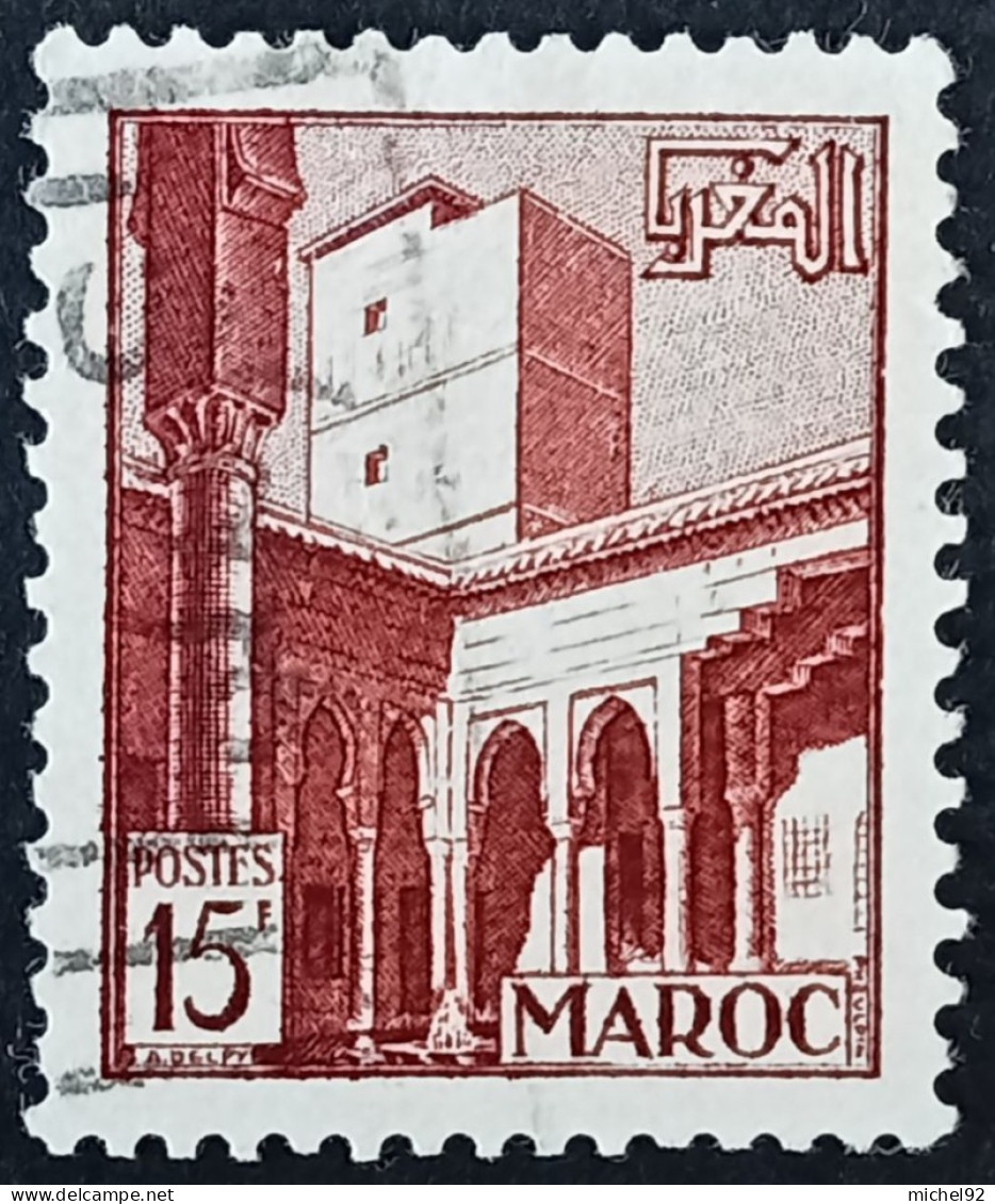 Maroc 1951-54 - YT N°311 - Oblitéré - Oblitérés