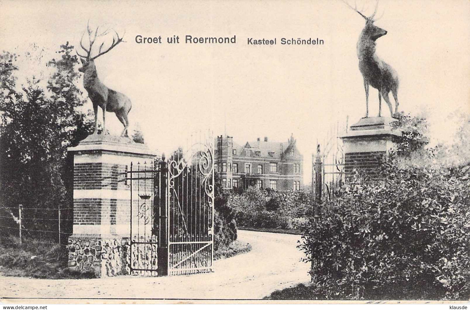 Roermond - Kasteel Schöndeln Gel.1907 - Roermond