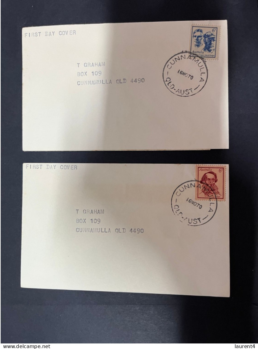 19-11-2023 (2 V 44) Australia (4 Older Covers) 1970's - Lettres & Documents