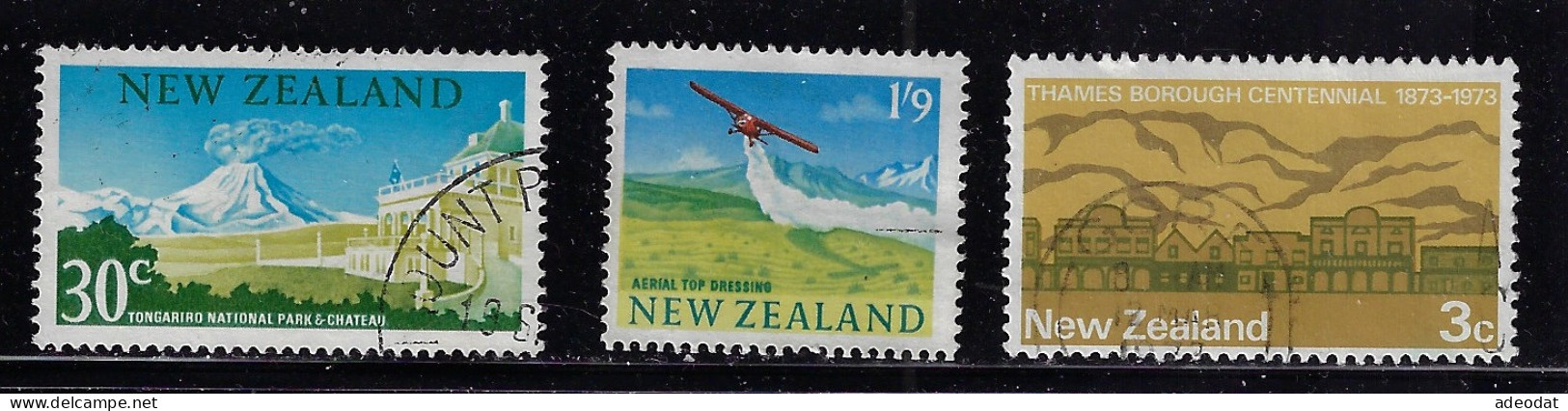 NEW ZEALAND 1967,1973  SCOTT #399,511,-  USED - Gebruikt