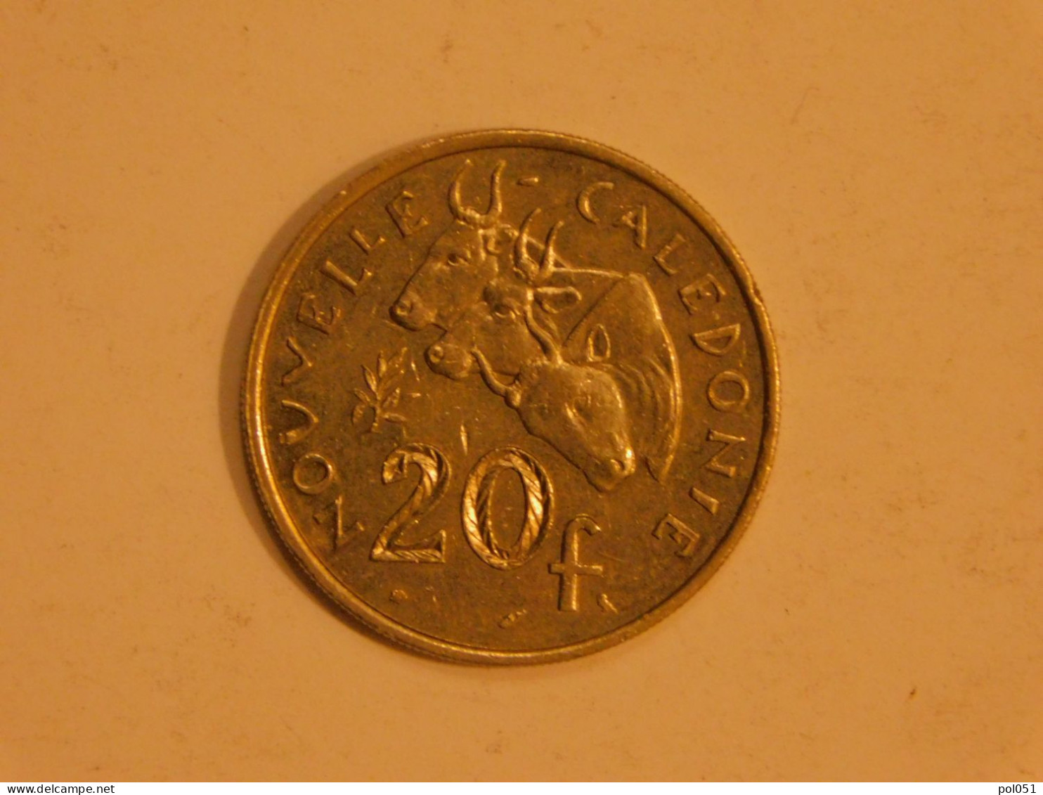 Nouvelle-Calédonie 20 Francs 1972 - Nieuw-Caledonië