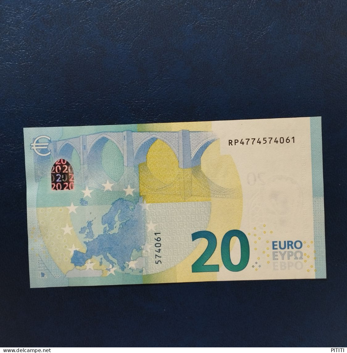 EURO GERMANY 20 R021A1 RP LAGARDE UNC - 20 Euro