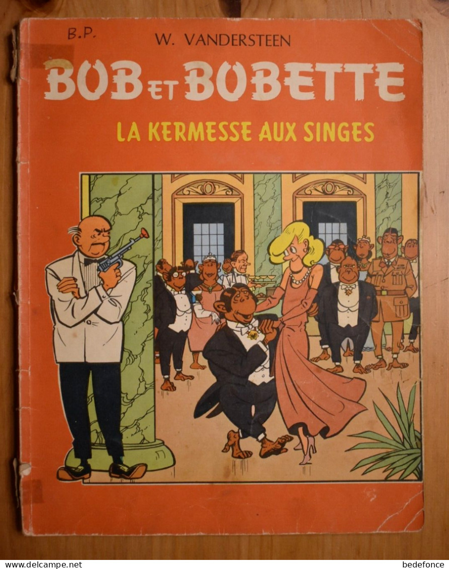 Bob Et Bobette - 50 - La Kermesse Aux Singes - Willy Vandersteen - 1965 - Bob Et Bobette