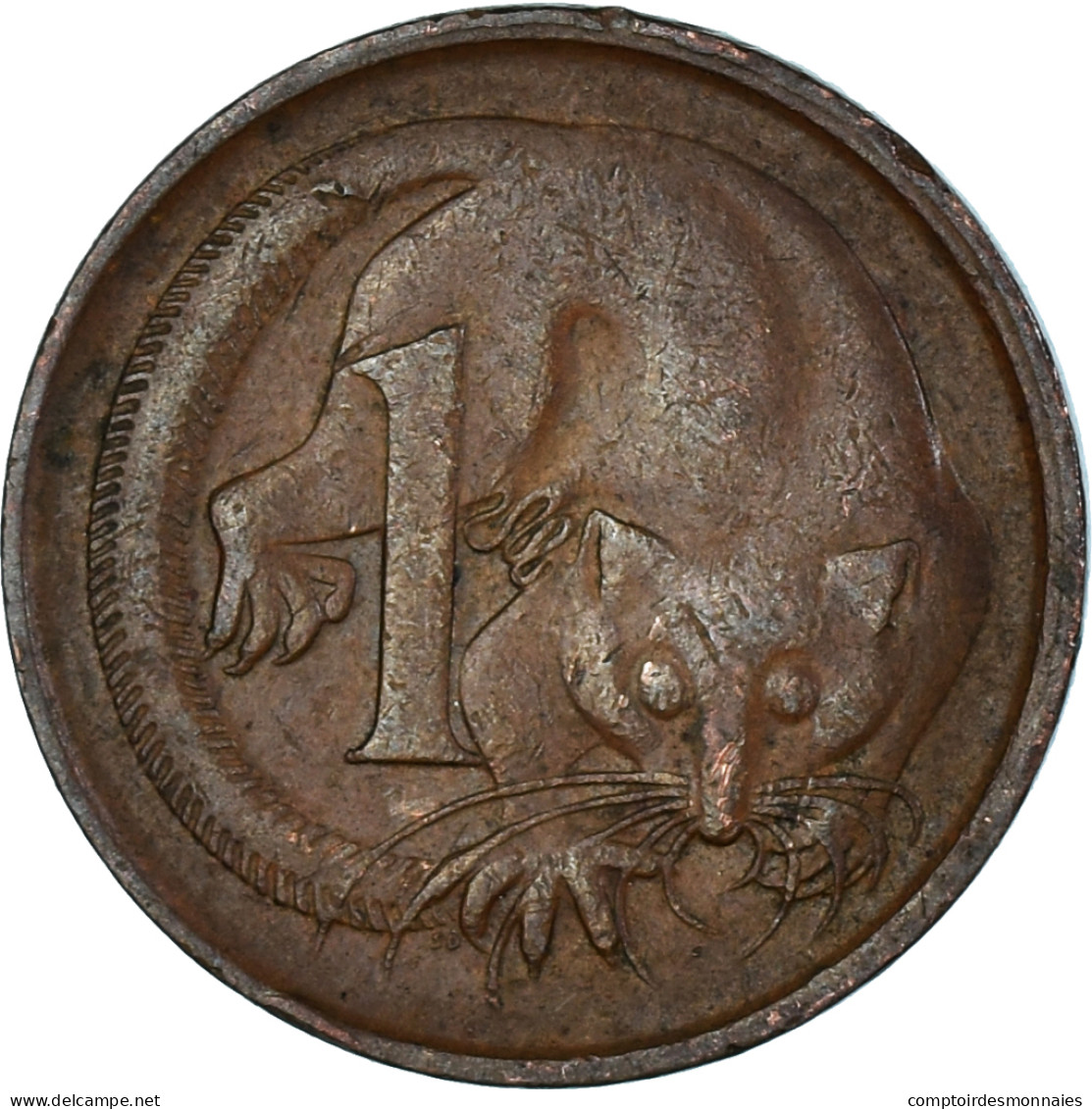 Monnaie, Australie, Cent, 1968 - Victoria