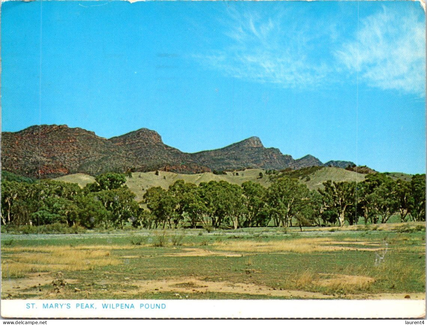 19-11-2023 (2 V 45) Australia (posted 1977) SA - Wilpena Pound St Mary's Peak - Flinders Ranges