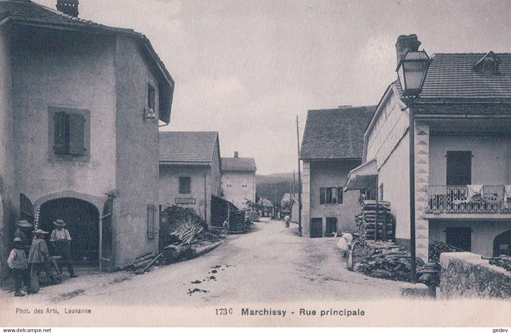 Marchissy VD, Rue Principale, Boulangerie Pâtisserie (173 C) - Marchissy