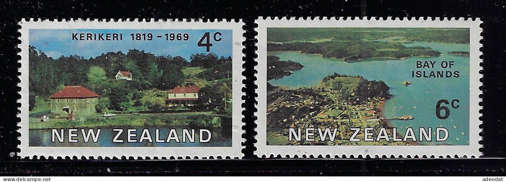 NEW ZEALAND 1969 KERIKERI 150th ANNIVERSARY  SCOTT #427,428 MNH - Neufs