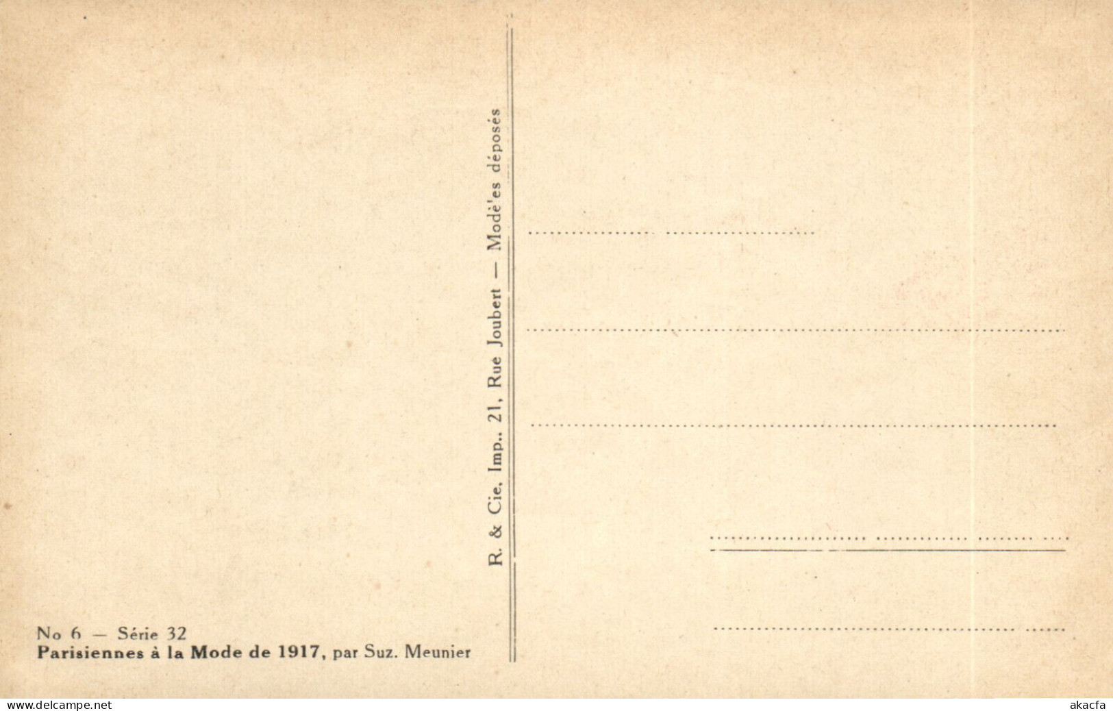 PC ARTIST SIGNED, MEUNIER, PARISIENNES Á LA MODE, Vintage Postcard (b50627) - Meunier, S.