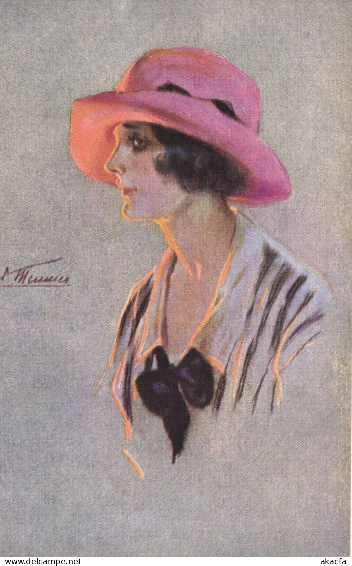 PC ARTIST SIGNED, MEUNIER, RISQUE, MINOIS PARISIENNES, Vintage Postcard (b50655) - Meunier, S.