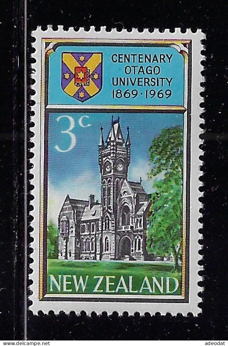 NEW ZEALAND 1969 OTAGO UNIVERSITY SCOTT #425  MNH - Ongebruikt