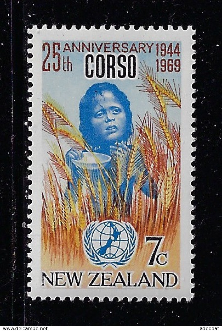 NEW ZEALAND 1969 RELIEF SERVICES SCOTT #435  MNH - Nuevos