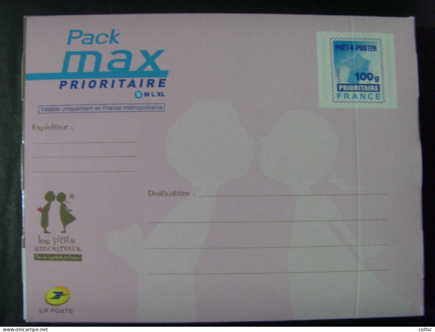 14931- PAP TSC Pack Max (1er Du Genre) "Les P'tits Amoureux", Neuf, NON OUVERT, Agrément 12C479 - Prêts-à-poster:Stamped On Demand & Semi-official Overprinting (1995-...)