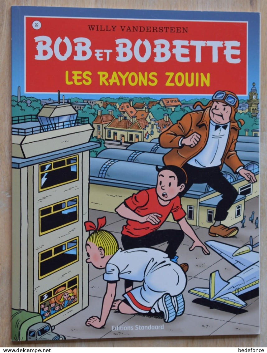 Bob Et Bobette - 99 - Les Rayons Zouin - 2009 - Nouvelle Couverture - Bob Et Bobette
