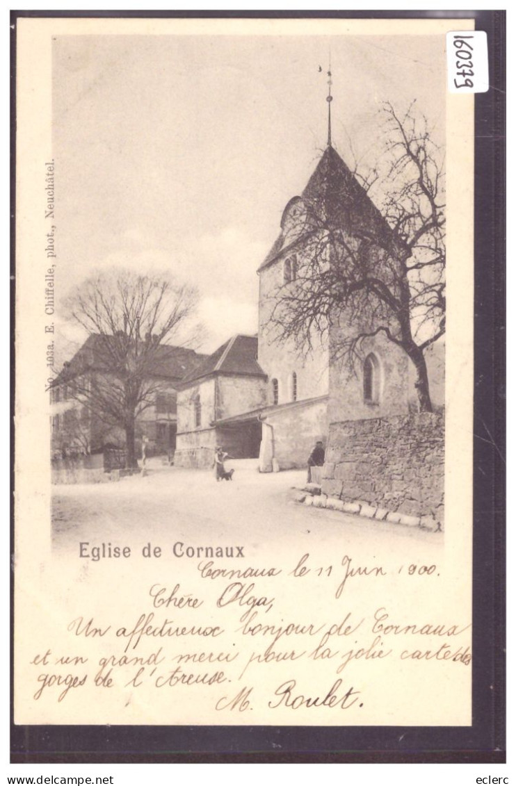 CORNAUX - L'EGLISE - TB - Cornaux