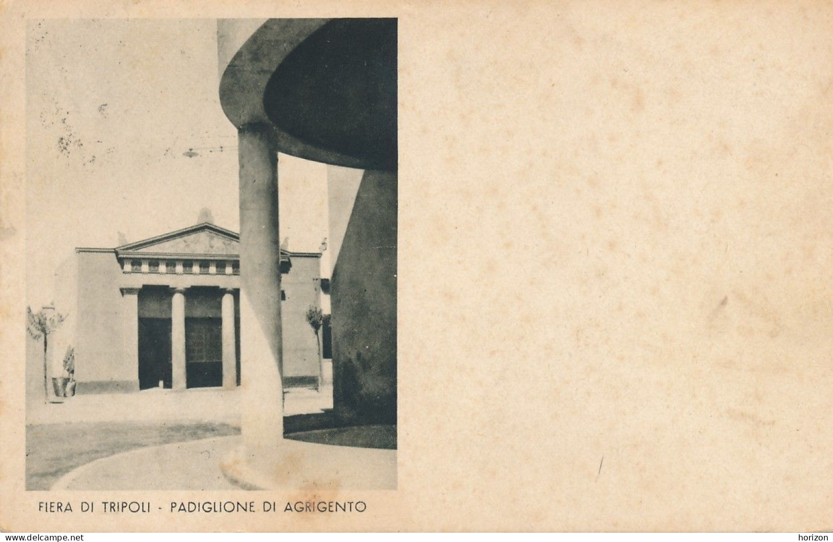 XLYB.77  TRIPOLI - Fiera Internazionale… 1934 - Padiglione Di Agrigento - Libia