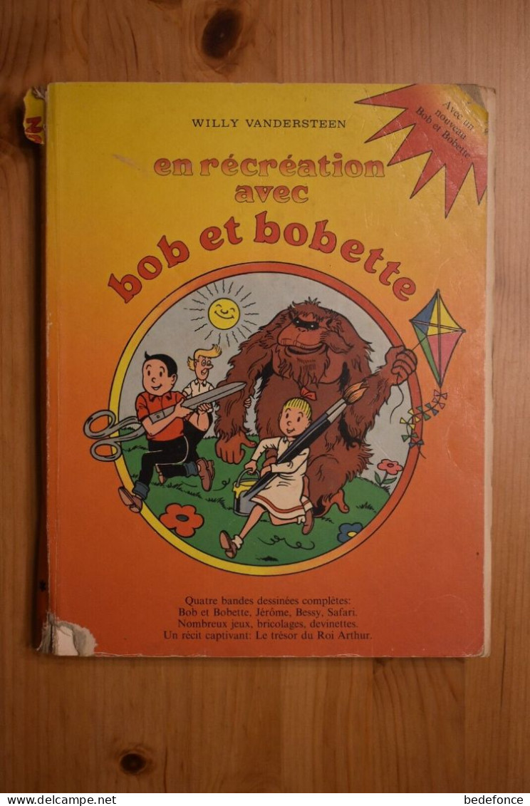 Bob Et Bobette - En Récréation Avec Bob Et Bobette - 4 Albums -Vandersteen - EO - Bob Et Bobette