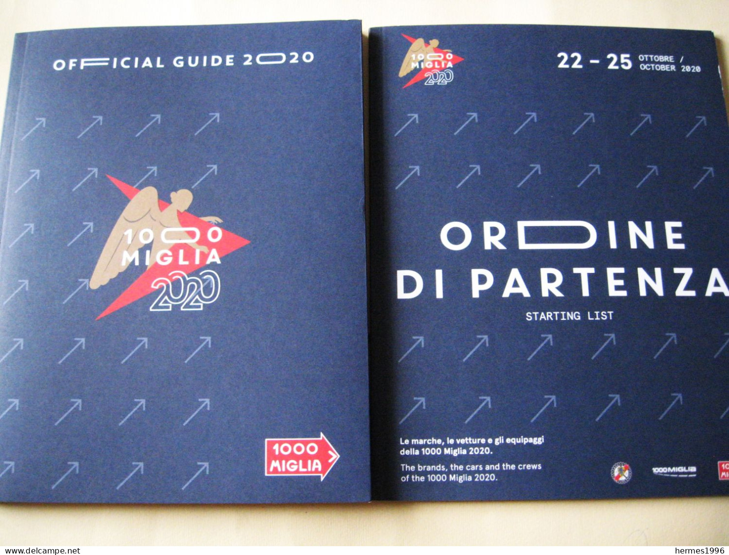 MILLE  MIGLIA    2019   ORDINE   DI  PARTENZA - Libri