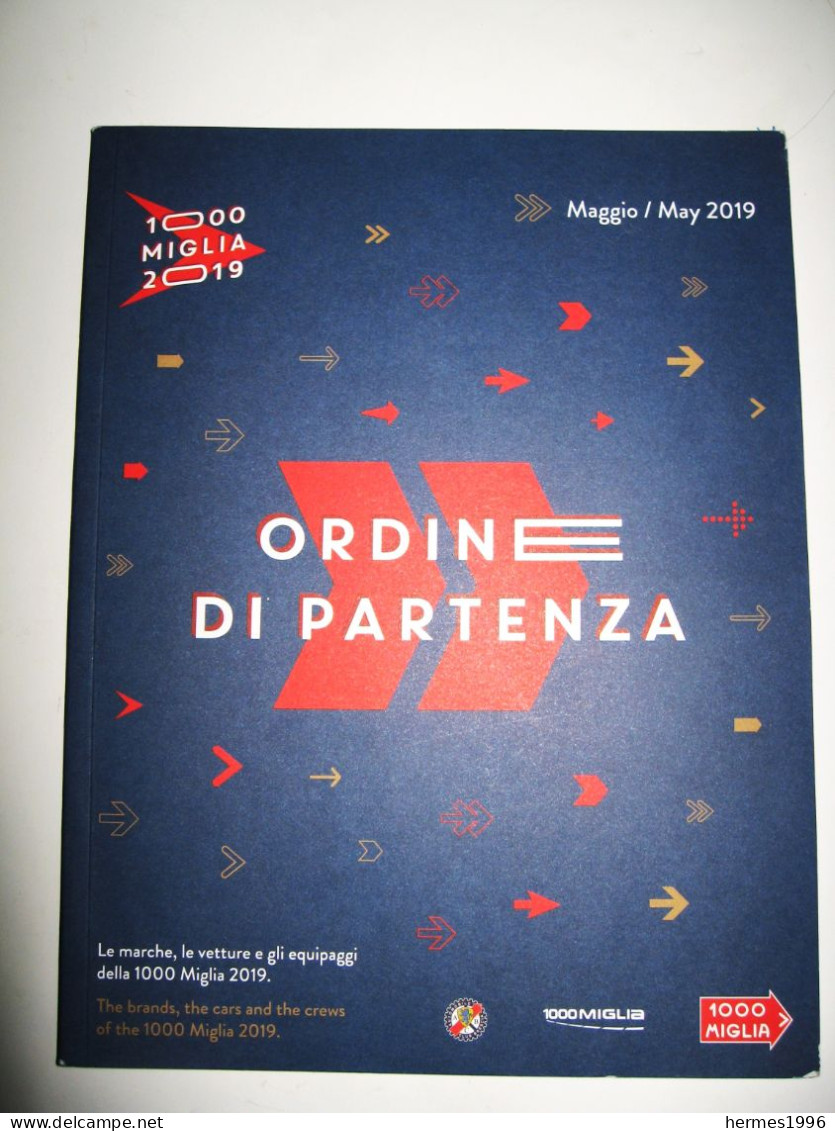 MILLE  MIGLIA    2020   ORDINE   DI  PARTENZA - Bücher