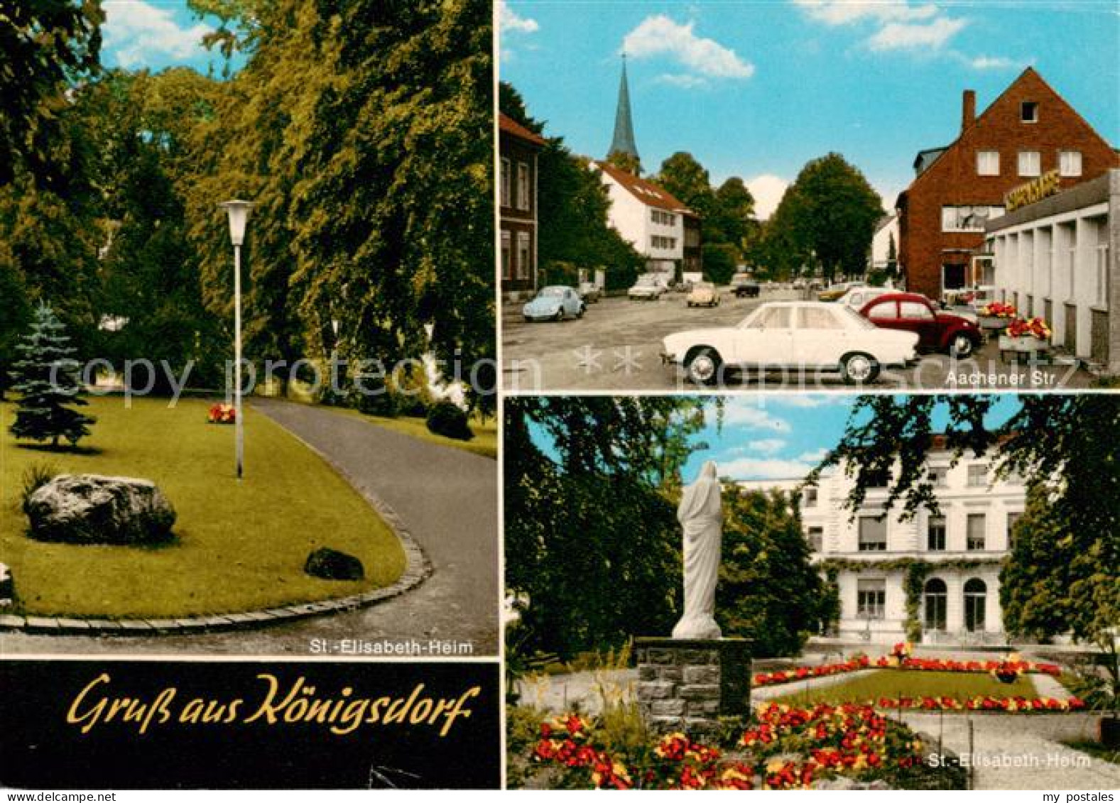 73858337 Koenigsdorf Frechen St. Elisabeth-Heim Park Denkmal Statue Aachener Str - Frechen