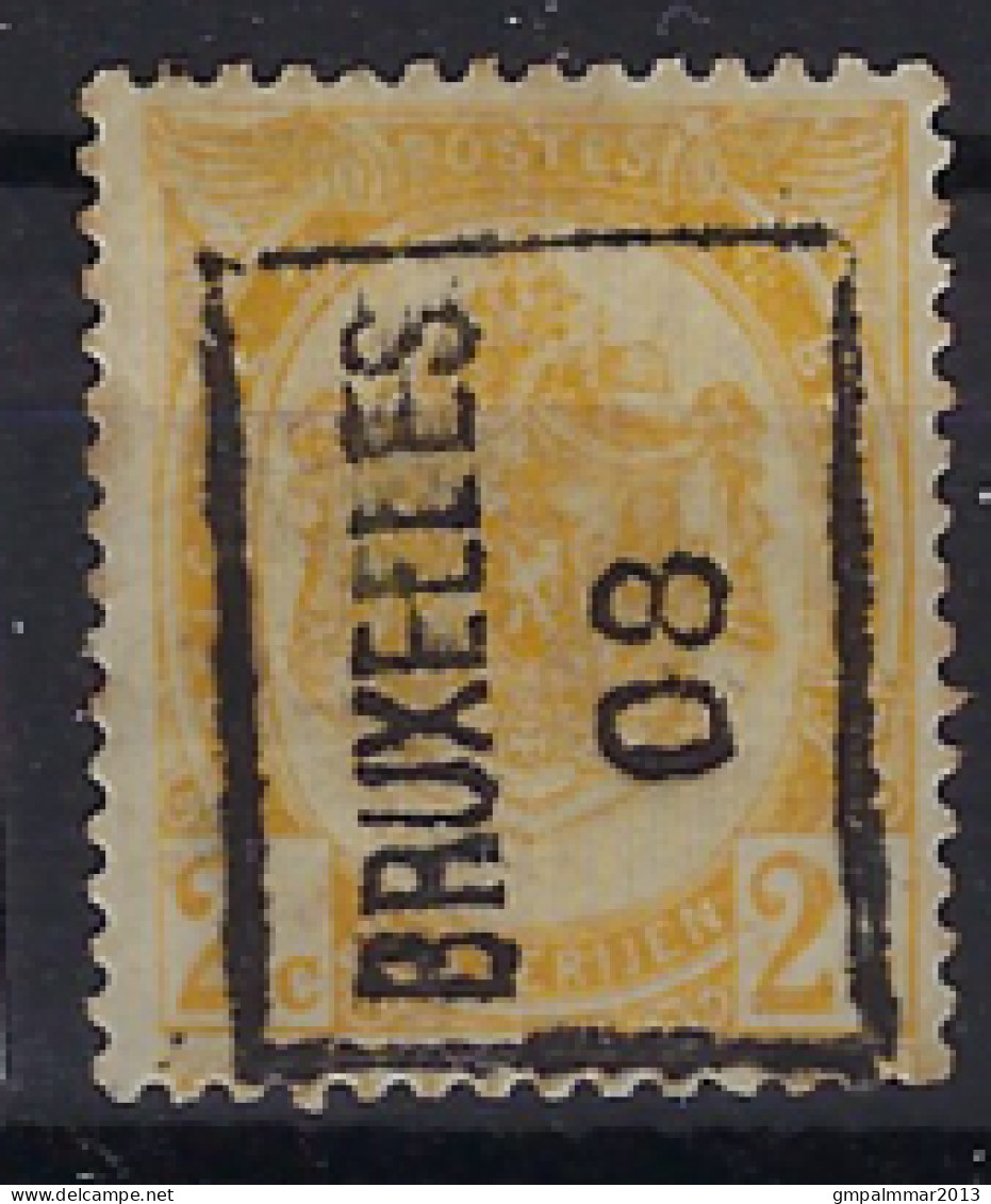 ONBEKEND RIJKSWAPEN Nr. 54 Voorafgestempeld Nr. 1062 A   BRUXELLES 08 ( Normaal = 1908 ) ; Staat Zie Scan ! LOT 348 - Rollenmarken 1894-99