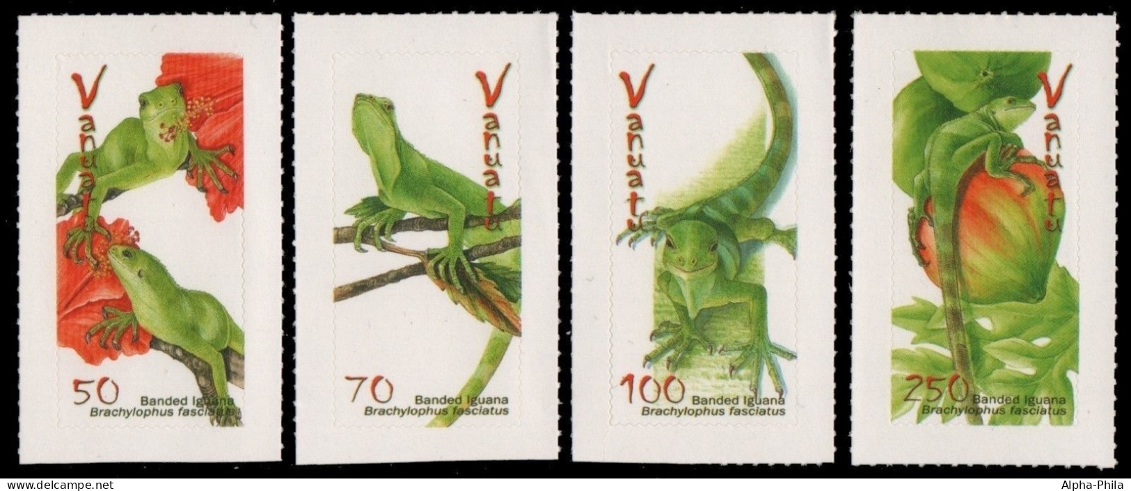 Vanuatu 2007 - Mi-Nr. 1336-1339 ** - MNH - Reptilien / Reptiles - Vanuatu (1980-...)
