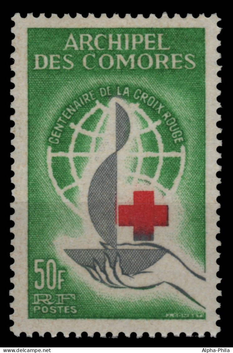 Komoren 1963 - Mi-Nr. 53 ** - MNH - Rotes Kreuz / Red Cross - Comores (1975-...)