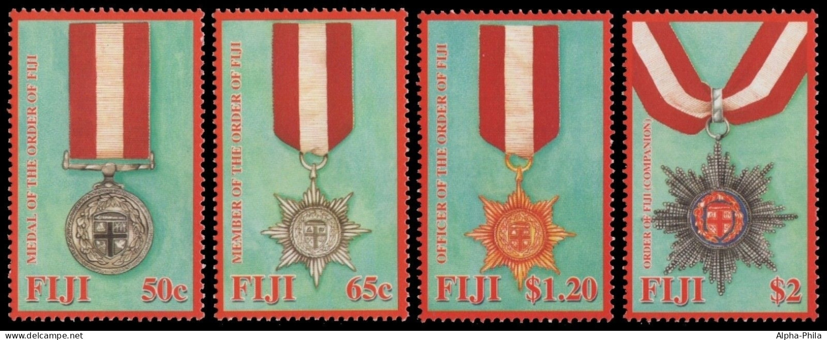 Fidschi 2008 - Mi-Nr. 1230-1233 ** - MNH - Orden - Fiji (...-1970)