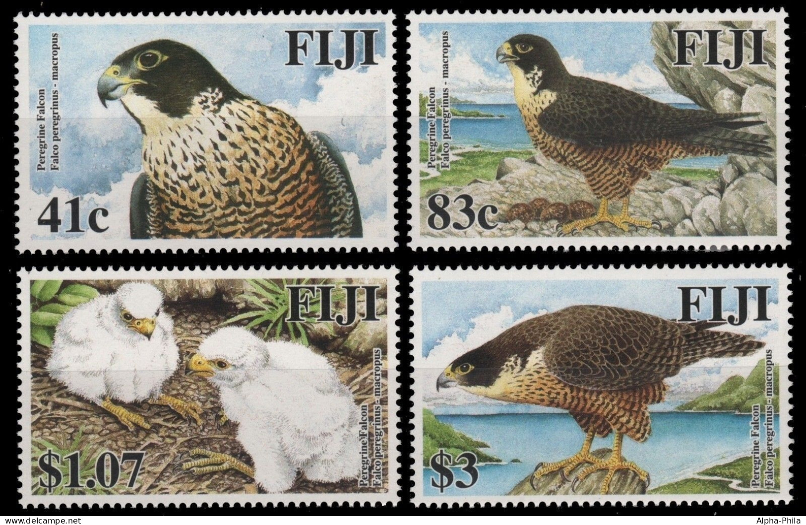 Fidschi 2005 - Mi-Nr. 1101-1104 ** - MNH - Vögel / Birds - Fiji (...-1970)