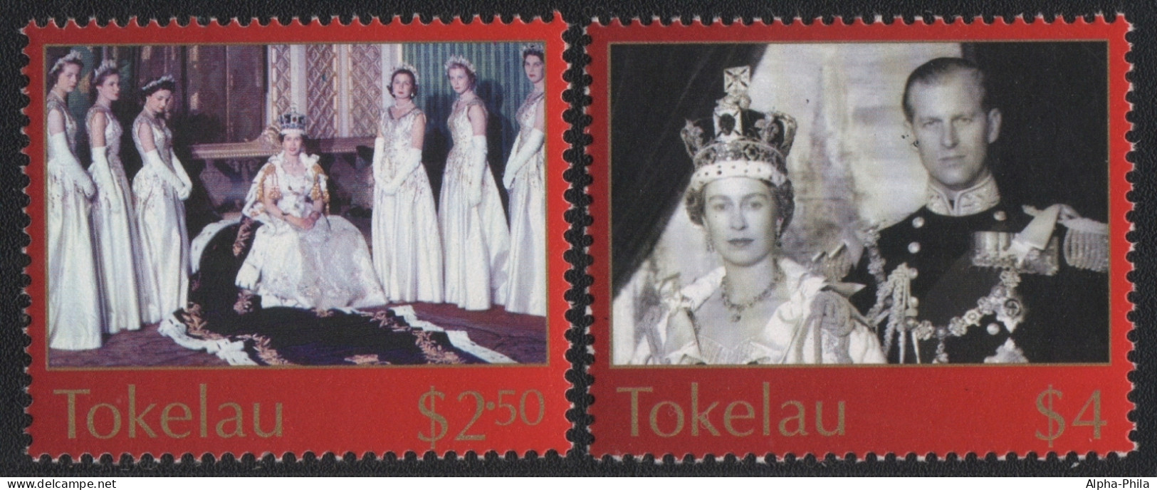 Tokelau 2003 - Mi-Nr. 335-336 ** - MNH - 50. Jahrestag Der Krönung - Tokelau