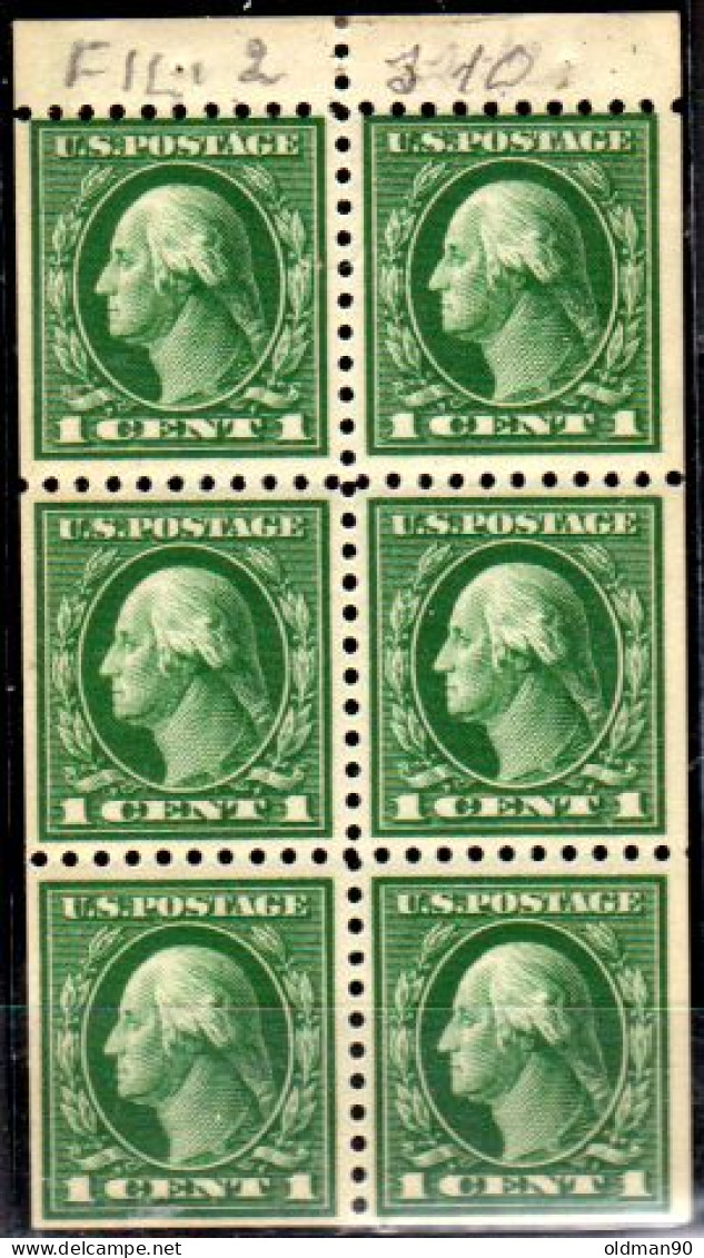 DB-100- U.S.A.- Emissione Del 1914-15 (++) MNH- Qualità A Vostro Giudizio. - Unused Stamps