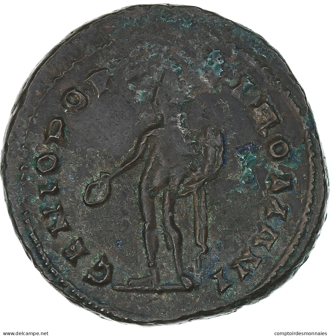 Sévère II, Follis, AD 305-307, Londres, Rare, TTB+, Bronze, RIC:63a - The Tetrarchy (284 AD To 307 AD)