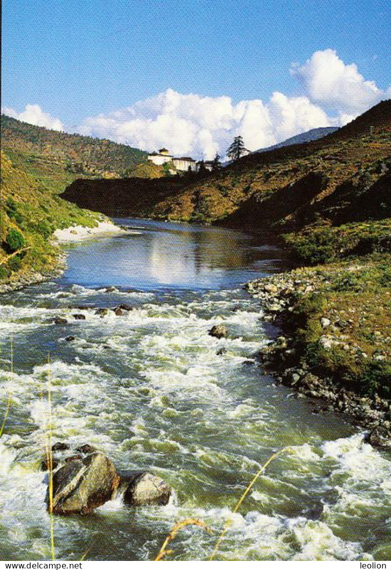 BHUTAN Wangdiphodrang Dzong Robert Dompnier / Jomo Publications Picture Postcard BHOUTAN - Bhoutan
