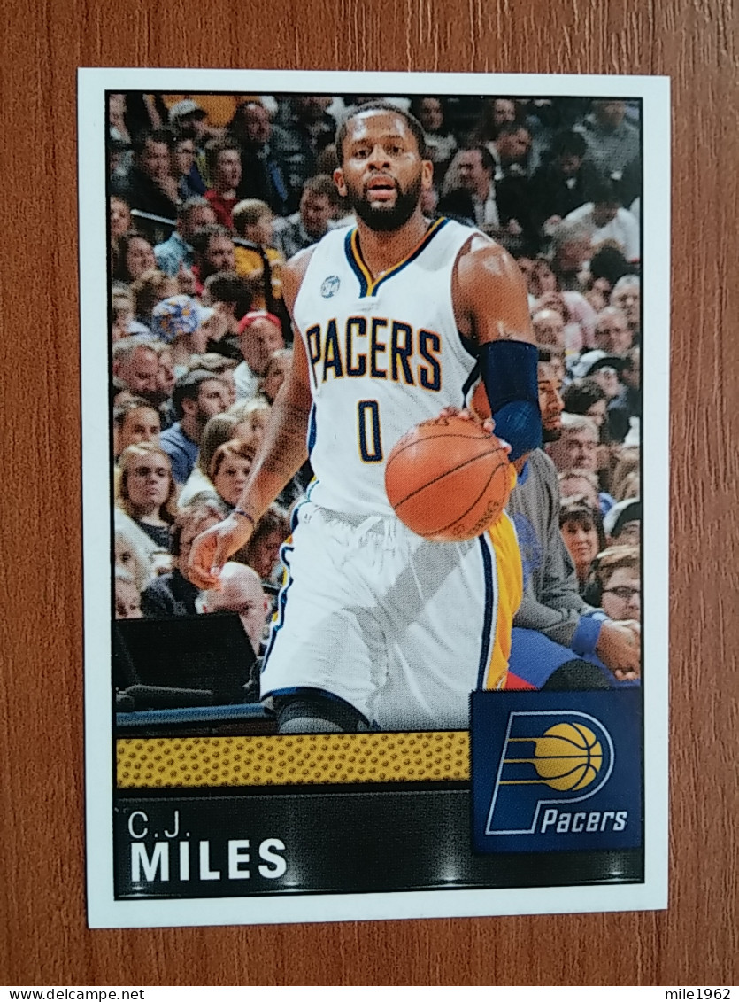 ST 40 - NBA Basketball 2016-2017, Sticker, Autocollant, PANINI, No 114 C.J. Miles Indiana Pacers - Libros